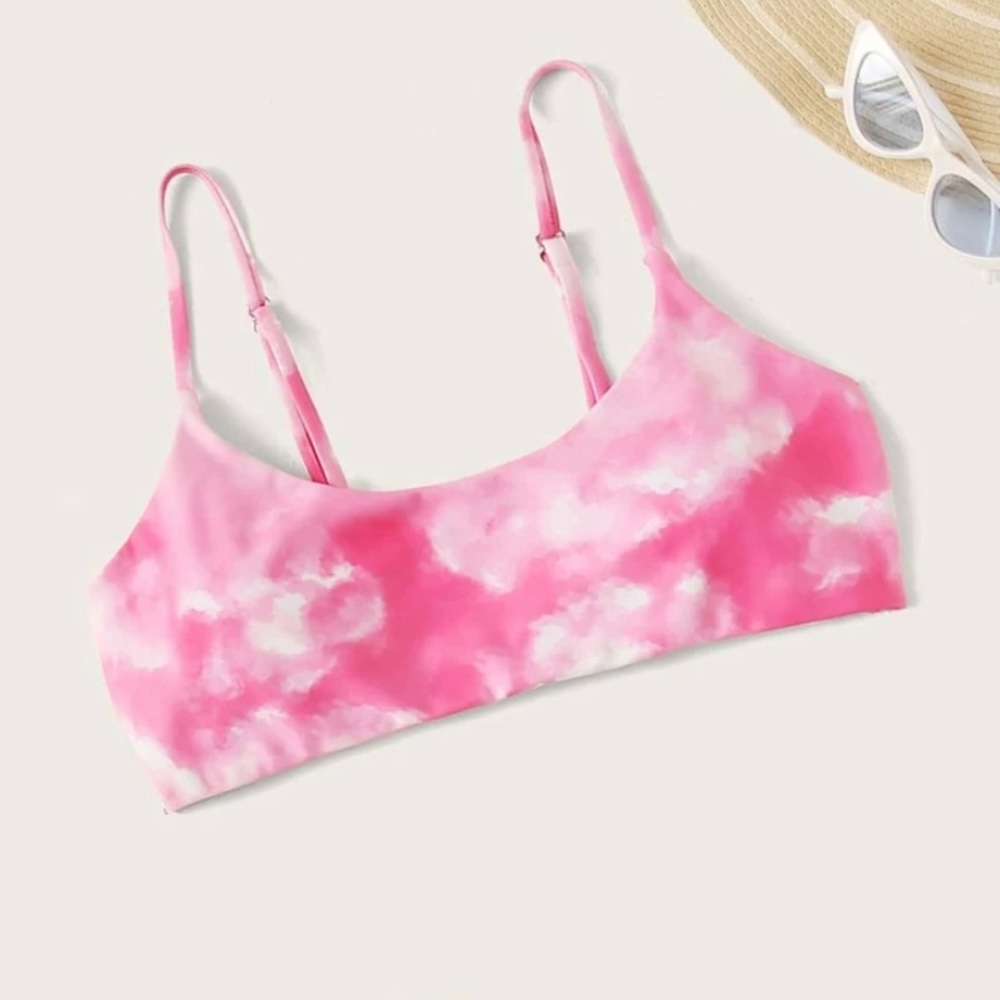 New Tie Dye Bikini Top